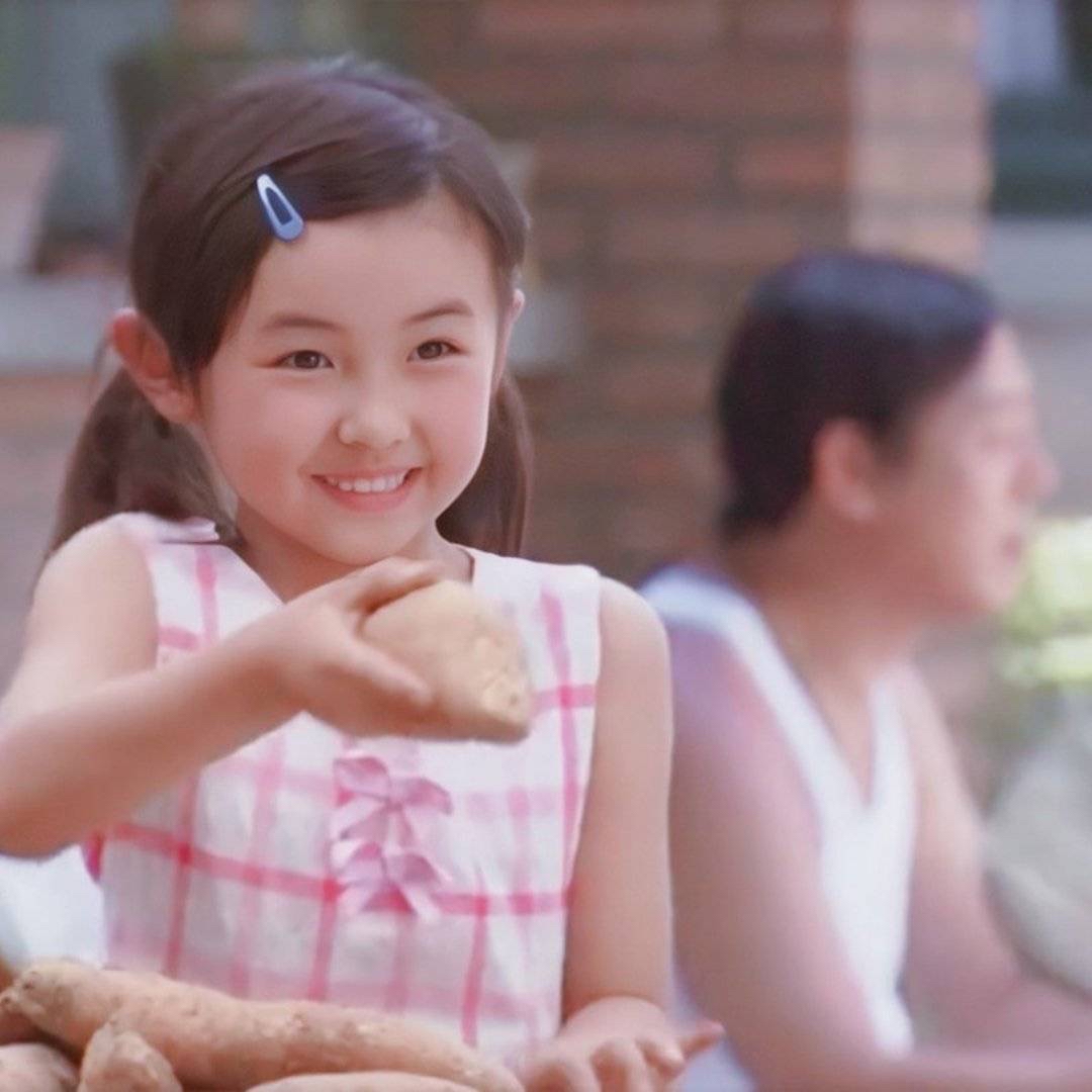 张子枫美图童年子子