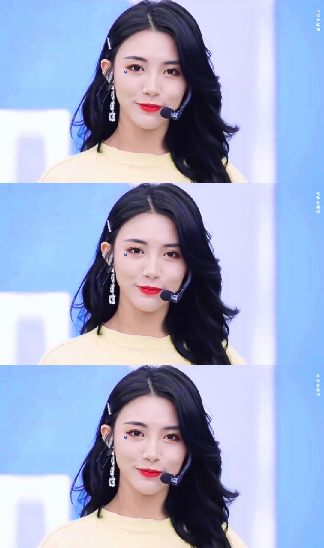 戴萌截修长发萌萌