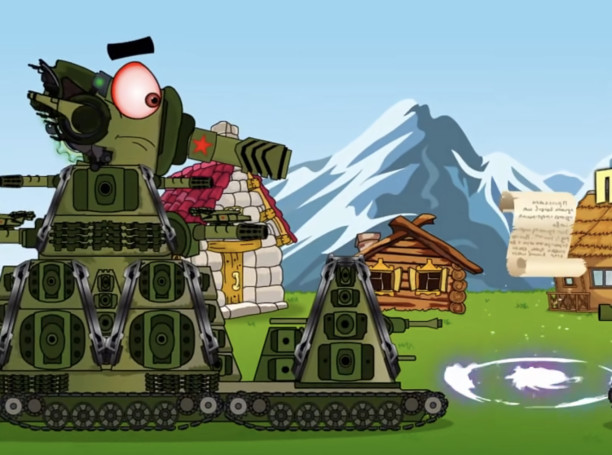 坦克世界三星kv44精彩动画