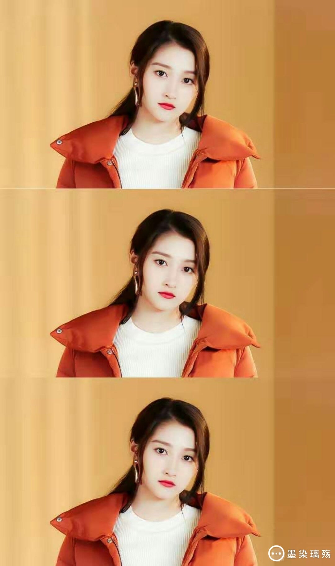 关晓彤三格高清壁纸美图