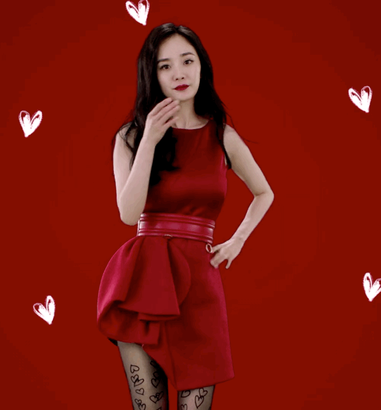 人间理想是你杨幂早安我的宝贝爱你