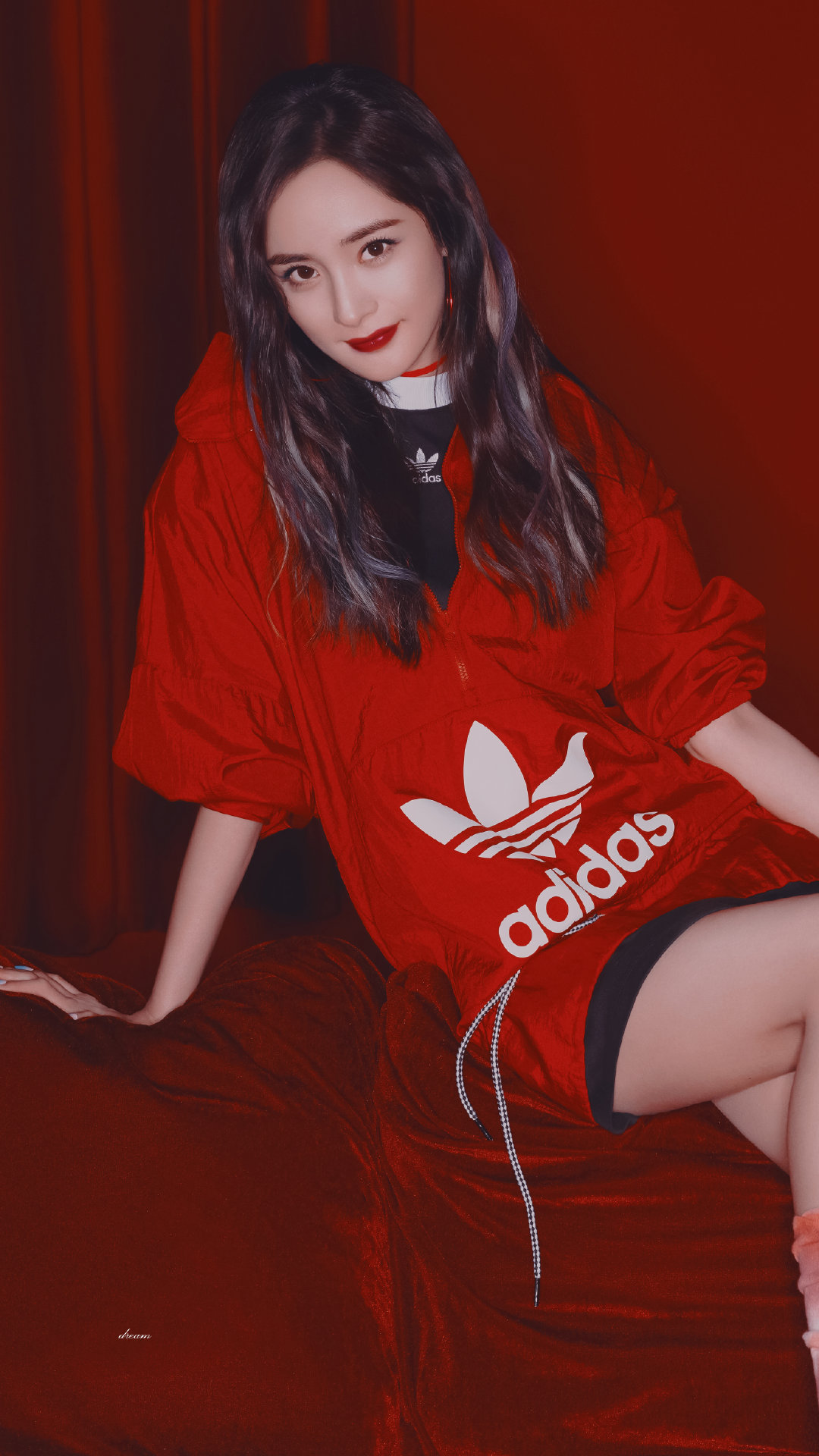 adidas代言人中国女图片