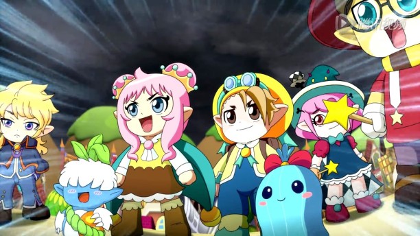 洛克王国大冒险合集 洛克王国大冒险第1季第1集 新生入学大事件_高清