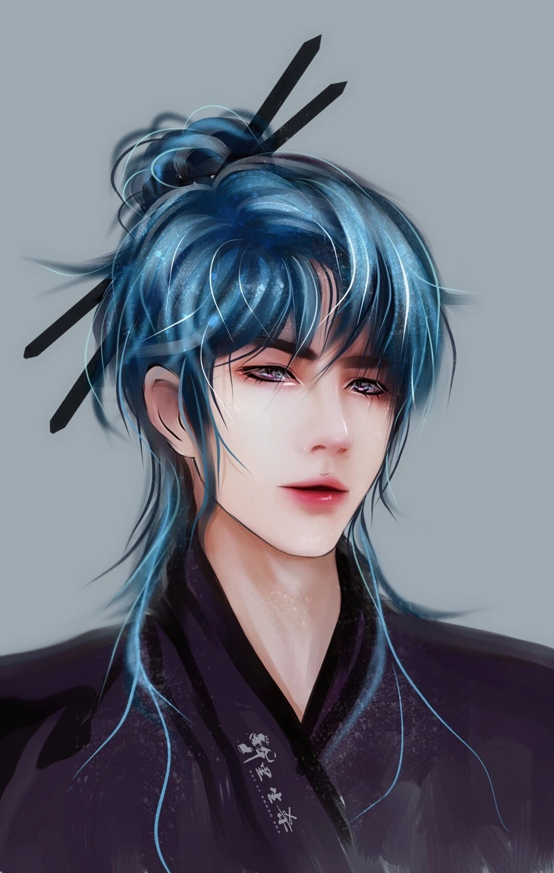 王一博漫画一搏太美了吧