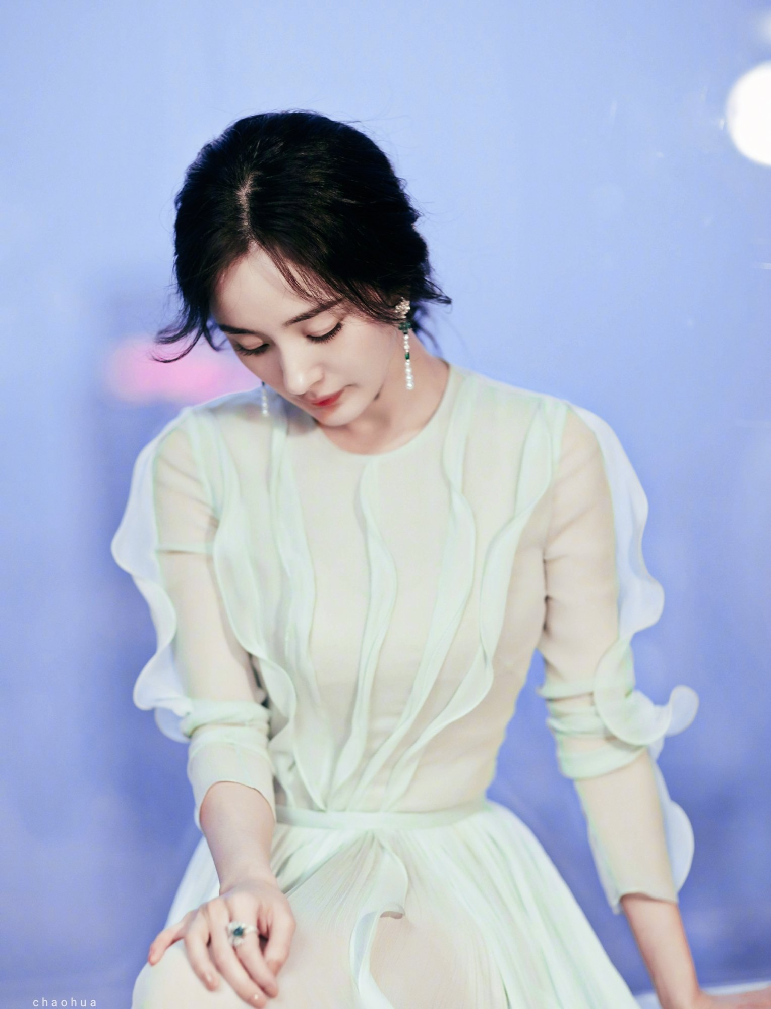 最美的杨幂 值得最好的爱 晚安!宝贝幂,我爱你