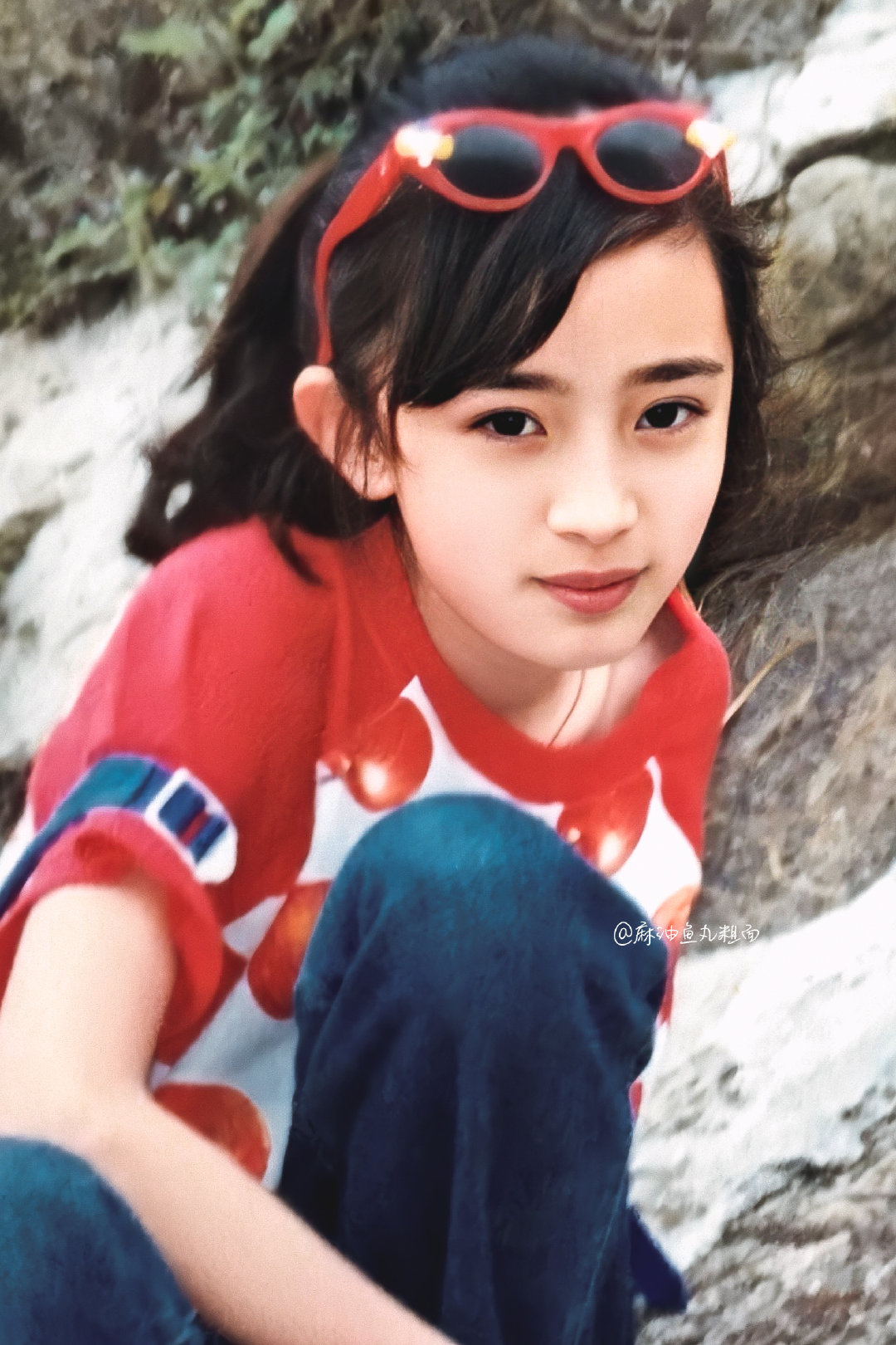 倾心与幂 始终为幂# 杨幂童年照高清图合集