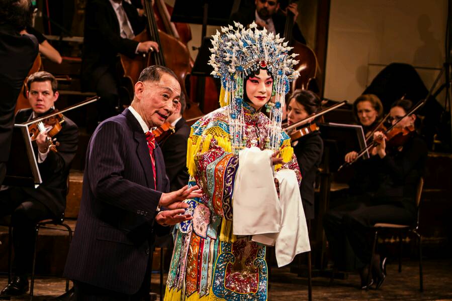 安娜2018-06-02              京剧表演艺术家梅葆玖大师和国家京剧一